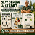 Stay Strong & Steady Workout and Nutrition Trusted secure digital download png, jpg, pdf,