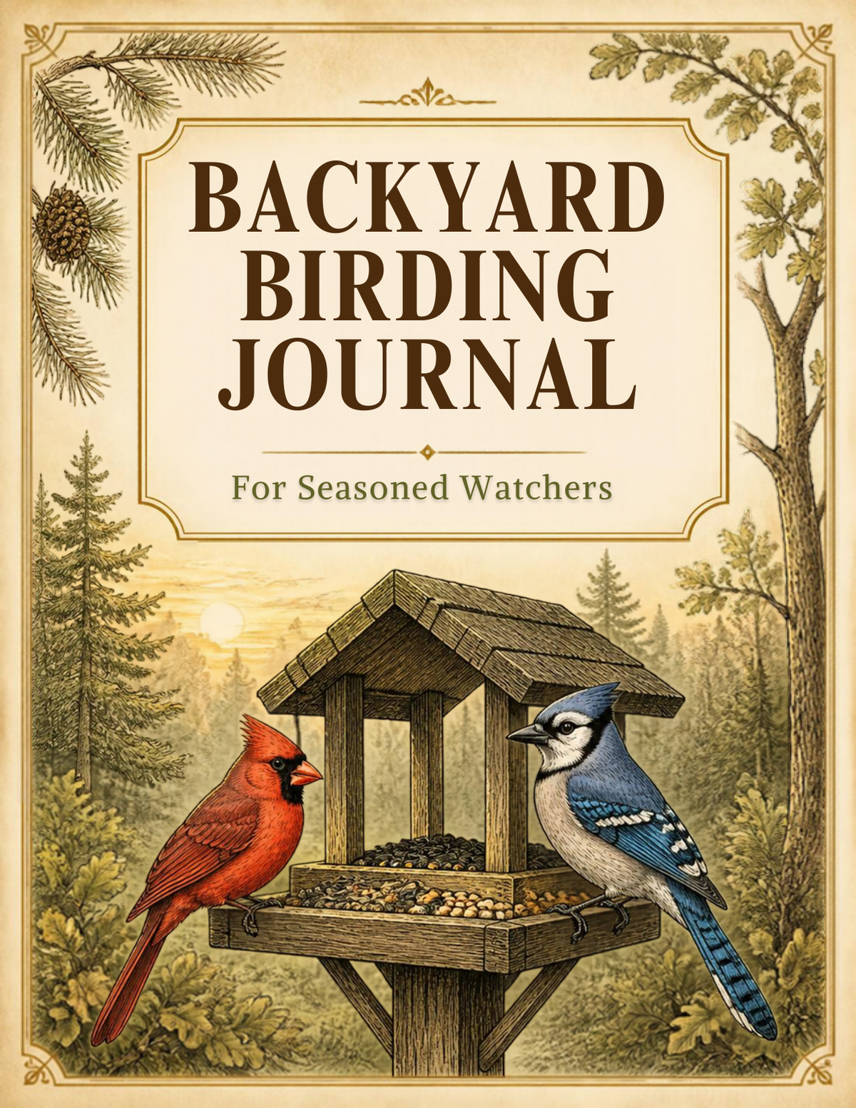 Backyard Birding Journal cover