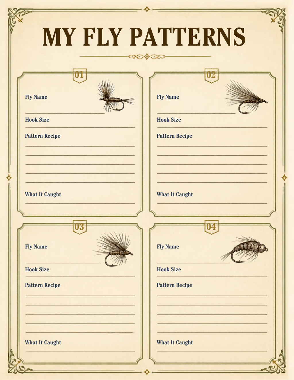 Fly patterns page