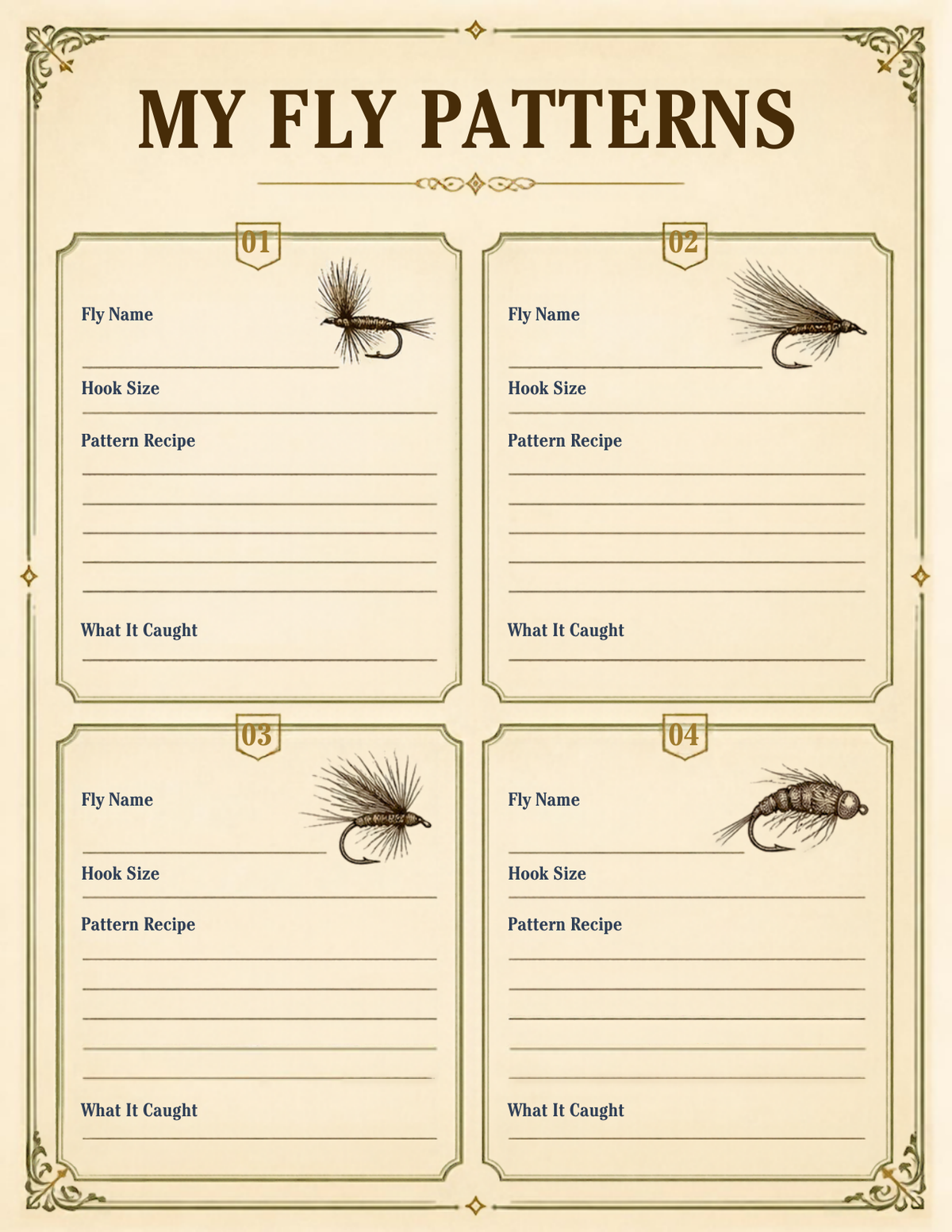 Fly patterns page